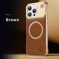 thumbnail image 1 of ELEHOLD Magnetic Case for iPhone 14 Pro Max, Luxury Aromatherapy PU Leather Frameless Hard PC Shockproof Anti-Scratch Protective Magnetic Case for iPhone 14 Pro Max,Brown, 1 of 7