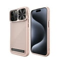 thumbnail image 1 of ELEHOLD Magnetic Case for iPhone 15 Plus,Rugged Hard PC Case with Sliding Camera Lens Protector Invisible Kickstand Compatible with Mag Safe Hybrid Shockproof Case for iPhone 15 Plus, Rosegold, 1 of 12