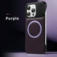 thumbnail image 1 of ELEHOLD Magnetic Case for iPhone 16e, Luxury Aromatherapy PU Leather Frameless Hard PC Shockproof Anti-Scratch Protective Magnetic Case for iPhone 16e,Purple, 1 of 8