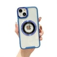 thumbnail image 1 of ELEHOLD Magnetic Clear Case for iPhone 14 Case Transparent Clear Back Logo View Design Compatible with MagSafe Anti-Yellowing Shockproof Slim Case,royalblue, 1 of 6