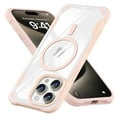 thumbnail image 1 of ELEHOLD Magnetic Designed for iPhone 12 Pro Case, Compatible with MagSafe, Military-Grade Drop Protection Not Yellowing Clear Phone Case for iPhone 12 Pro with Shockproof Bumper,Pink, 1 of 6