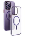 thumbnail image 1 of ELEHOLD Magnetic Matte Case for iPhone 14 Pro Max Compatible with MagSafe,Transparent Frosted Slim Thin Shockproof Protective Case for iPhone 14 Pro Max 6.7 inch,  Purple, 1 of 9