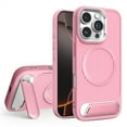 thumbnail image 1 of ELEHOLD Magnetic Rugged Case For iPhone 16 Pro Max – Shockproof Cover with Invisible Kickstand, Horizontal & Vertical Display, Mag Safe Compatible, Pink, 1 of 10