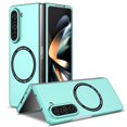 thumbnail image 1 of ELEHOLD Magnetic Slim Case for Samsung Galaxy Z Fold 5 Compatible with MagSafe Hard PC Non-Slip Anti-Scratch Anti-Fingerprint Shockproof Case for Samsung Galaxy Z Fold 5,Skyblue, 1 of 9