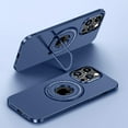 thumbnail image 1 of ELEHOLD Matte Case for iPhone 13 Pro Max,6.7" Strong Magnetic Compatible with MagSafe Hidden Bracket Kickstand Shockproof Anti-Scratch Slim Cover,Blue, 1 of 6