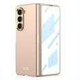 thumbnail image 1 of ELEHOLD Matte Frosted Case for Samsung Galaxy Z Fold 5 2023, with Built-in Screen Protector All-Inclusive Protection Slim Lightweight Shockproof Case for Galaxy Z Fold 5,Gold, 1 of 6