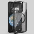 thumbnail image 1 of ELEHOLD for Moto G 5G (2025) Glitter Clear Magentic Case,Transparent Clear Soft TPU Bling Shiny Design Compatible with Mag Safe Shockproof Fashion Girly Case for Moto G 5G (2025),Black, 1 of 6