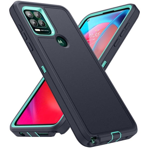 ELEHOLD for Motorola Moto G Power 2023,Rugged Hybrid Case Military Grade Shockproof 360° Full Body Protection Slim Fit Anti-Scratch Case for Motorola Moto G Power 2023,Mint