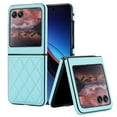 thumbnail image 1 of ELEHOLD for Motorola Razr 2024 Case,Women Luxury PU Leather Ultra Slim Anti-Drop Protection Cover All-Inclusive Shockproof  New Case for Motorola Razr 2024,Blue, 1 of 6