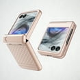 thumbnail image 1 of ELEHOLD For Motorola Razr 2025/2024 Case with Built-in Front Screen Protector, Kickstand & Hinge Cover – Rugged Shockproof Case For Motorola Razr 2025/2024,Gold, 1 of 9