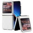 thumbnail image 1 of ELEHOLD for Motorola Razr 2025 Case,Women Luxury PU Leather Ultra Slim Anti-Drop Protection Cover All-Inclusive Shockproof  New Case for Motorola Razr 2025,White, 1 of 6