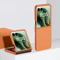 thumbnail image 1 of ELEHOLD for Motorola Razr Ultra 2025/ Motorola Razr 60 Ultra Case, Ultra Slim Thin Durable Matte Hard PC Shockproof Protective Phone Case Cover for Motorola Razr Ultra 2025,Orange, 1 of 8