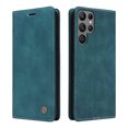thumbnail image 1 of ELEHOLD Multi-Function Wallet Case for Samsung Galaxy S23 Ultra, Premium Leather Flip Wallet Magnetic Kickstand Card Holder,Hybrid Rugged Shockproof Anti-Fall Protective Cover, green, 1 of 8