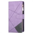 thumbnail image 1 of ELEHOLD Multi-Functional Leather Wallet Case for Google Pixel 7,Large Capacity 9 Card Slots Zipper Pocket Kickstand Magnetic Clasp Lanyard Shockproof Flip Case,Purple, 1 of 7