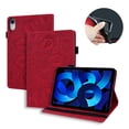 thumbnail image 1 of ELEHOLD Muti-Functional Flip Leather Case for iPad 10th Gen 10.9 2022 with Embossed Flower Card Slots Holders Kickstand Anti-Scratch Shockproof Business Men Women Case,Black, 1 of 6