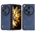 thumbnail image 1 of ELEHOLD for One Plus Open Leather Case,Premium PU Leather Material Shockproof Anti-Scratch Anti-Fingerprint Skin-Friendly Slim Case for One Plus Open 2023,Blue, 1 of 5