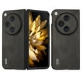 thumbnail image 1 of ELEHOLD for One Plus Open Leather Case,Premium PU Leather Material Shockproof Anti-Scratch Anti-Fingerprint Skin-Friendly Slim Case for One Plus Open 2023,Black, 1 of 5