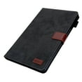 thumbnail image 1 of ELEHOLD PU Leather Folio Case For iPad 6th Generation Kickstand Shockproof Cover, with Credit Card Holder & Pencil Holder, Auto Sleep&Weke -Black, 1 of 6