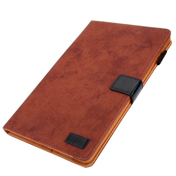 ELEHOLD PU Leather Folio Case For iPad Pro 10.5 Kickstand Shockproof Cover, with Credit Card Holder & Pencil Holder, Auto Sleep&Weke -Brown
