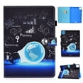 thumbnail image 1 of ELEHOLD Pattern Leather Case for iPad Air 11 inch 2024/Air 5th/4th Gen/iPad Pro 11" 2022/2021/2020/2018,Magnetic Clasp Folio Flip Smart Case Card Slots Kickstand Shockproof Cover,Lamp bulb, 1 of 8