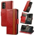 thumbnail image 1 of ELEHOLD Premium Leather Wallet Case for Samsung Galaxy A26 5G ,Practical Card Slots Money Slot Stand Function Shockproof Protective Flip Wallet Case for Samsung Galaxy A26 5G,Red, 1 of 7