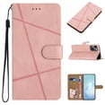 thumbnail image 1 of ELEHOLD Premium Vegan Leather Case for iPhone 14 Plus 6.7 inch Ultra Slim Leather and Soft TPU with Shockproof Magnetic Closure Hand Strap Wallet Stand Case with Card Slots Rosegold, 1 of 11
