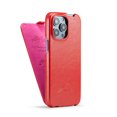 thumbnail image 1 of ELEHOLD Retro Leather Protective Case for iPhone 15 Pro 6.1", Premium Leather Full Body Protection Slim Lightweight Flip Case for iPhone 15 Pro ,Red, 1 of 4
