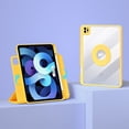 thumbnail image 1 of ELEHOLD Rotating Case for For iPad mini6/mini2024 with Pencil Holder - 360 Degree Rotate Stand Protective Case with Clear Back & Magnetic Detachable Smart Sleep/Wake Cover - Yellow, 1 of 13