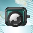 thumbnail image 1 of ELEHOLD Rugged Case For Airpods 2nd Gen / 1st Gen – Fashion Camera Design Full Body Protective Shockproof Cover, Wireless Charging Compatible, with Keychain & Auto Lock - Green, 1 of 11