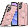 thumbnail image 1 of ELEHOLD Rugged Case For Samsung Galaxy A15 Air Cushion Shockproof Magnetic Protective Phone Cover, MagSafe Compatible, with 360° Rotable Stand,  Pink, 1 of 7