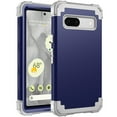 thumbnail image 1 of ELEHOLD Rugged Case for Google Pixel 7a Hard PC Soft Silicone Hybrid Shockproof Scratch-Resistant Anti-Fingerprint Slim Thin Case for Google Pixel 7A,Blue, 1 of 6