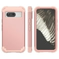 thumbnail image 1 of ELEHOLD Rugged Case for Google Pixel 8 Hard PC Soft Silicone Hybrid Shockproof Scratch-Resistant Anti-Fingerprint Slim Thin Case for Google Pixel 8,Rosegold, 1 of 7
