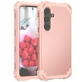 thumbnail image 1 of ELEHOLD Rugged Case for Samsung Galaxy A16 5G Hard PC Soft Silicone Hybrid Shockproof Scratch-Resistant Anti-Fingerprint Slim Thin Case For Samsung Galaxy A16 5G,Rosegold, 1 of 7