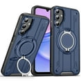 thumbnail image 1 of ELEHOLD Rugged Case For Samsung Galaxy A36 5G Air Cushion Shockproof Magnetic Protective Phone Cover, MagSafe Compatible, with 360° Rotable Stand,  Blue, 1 of 7