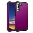 thumbnail image 1 of ELEHOLD Rugged Case for Samsung Galaxy S23 Hard PC Soft Silicone Hybrid Shockproof Scratch-Resistant Anti-Fingerprint Slim Thin Case For Galaxy S23,Purple, 1 of 6
