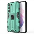 thumbnail image 1 of ELEHOLD Rugged Case for Samsung Galaxy S23 Plus,Hybrid Case with Built-in Hidden Bracket Stand Function Slim Fit Non-Slip Shockproof Case for Galaxy S23+,Green, 1 of 5
