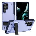 thumbnail image 1 of ELEHOLD Rugged Case for Samsung Galaxy S24 Plus,Hybrid Military Grade Drop Protection Built-in Hidden Kickstand Shockproof Armor Cover for Samsung S24 Plus,Lightpurple, 1 of 7