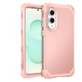 thumbnail image 1 of ELEHOLD Rugged Case for Samsung Galaxy S25 Edge Hard PC Soft Silicone Hybrid Shockproof Scratch-Resistant Anti-Fingerprint Slim Thin Case For Samsung Galaxy S25 Edge,Rosegold, 1 of 7