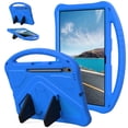 thumbnail image 1 of ELEHOLD Rugged Case for Samsung Galaxy Tab S10 FE Plus/ S10 FE+ 13.1 Inch Kids Friendly EVA Full Body Protective with Kickstand Handle Grip Shockproof Case, Blue, 1 of 6