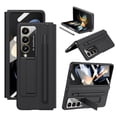 thumbnail image 1 of ELEHOLD Rugged Case for Samsung Galaxy Z Fold 4 Case with Built-in Screen Protector, Invisible Kickstand,Hinge Protector,Free Stylus Pen, Lens Protection Samsung Z Fold 4 Shockproof Case,Black, 1 of 7