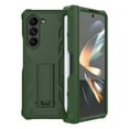 thumbnail image 1 of ELEHOLD Rugged Case for Samsung Galaxy Z Fold 5, Hybrid Heavy Duty Shockproof Case with Foldable Hidden Kickstand Belt Clip Holster Full Body Protective Case for Samsung Z Fold 5 2023,Green, 1 of 7