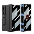 thumbnail image 1 of ELEHOLD Rugged Case for Samsung Galaxy Z Fold 6 With Front Privacy Screen Protector, Full Body Shockproof Foldable Kickstand Rugged Cover Magnetic Hinge Protection,Black, 1 of 11