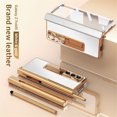 thumbnail image 1 of ELEHOLD Rugged Case for Samsung Galaxy Z Fold 6 , Hinge Protection Built-in Screen Protector Full Body Shockproof Plating Leather Hidden Stand Case with Stylus for Samsung Z Fold 6,Silver+Gold, 1 of 7