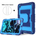 thumbnail image 1 of ELEHOLD Rugged Case for Samsung Tab A9 plus 11.0(2023)/X210/X215/X216, Military-Grade Protection Case with Kickstand & Shoulder Strap, Includes 3-in-1 Stylus Pen,F, 1 of 7