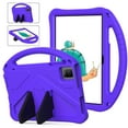 thumbnail image 1 of ELEHOLD Rugged Case for T-Mobile REVVL Tab 5G (2023) 10.36 Inch Kids Friendly EVA Full Body Protective with Kickstand Handle Grip Shockproof Anti-Scratch Cover,Purple, 1 of 7