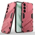 thumbnail image 1 of ELEHOLD Rugged Case for Samsung Galaxy S24 with Built-in Hidden Kickstand Anti-Scratch Hybrid Slim Thin Shockproof Case for Samsung S24 2024,Rose, 1 of 8