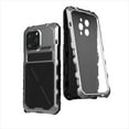 thumbnail image 1 of ELEHOLD Rugged Case for iPhone 14 Pro Max Heavy Duty Military Armour Case 360° Full Body Protection with Hidden Kickstand Bracket Shock-Absorbing Anti-Scratch Case For iPhone 14 Pro Max,Silver, 1 of 9