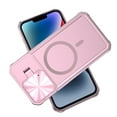 thumbnail image 1 of ELEHOLD Rugged Case for iPhone 15 6.1 Inch with Folding Camera Lens Protector Cover Kickstand Function Compatible with Mag Safe Magnetic Shockproof Case for iPhone 15,Rosegold, 1 of 6