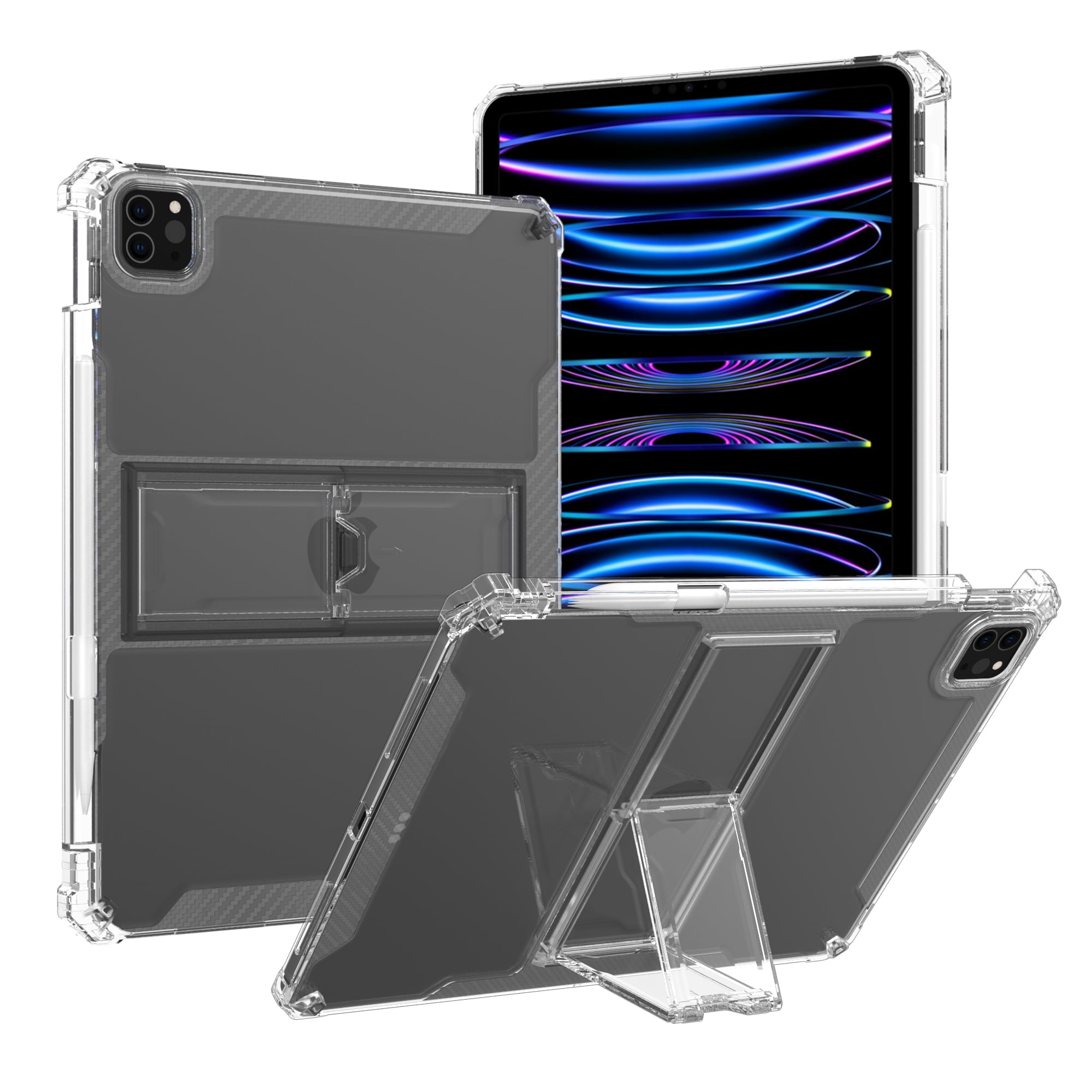 INFILAND iPad Pro Case 12.9 inch 2021/2020/2018 with Holder