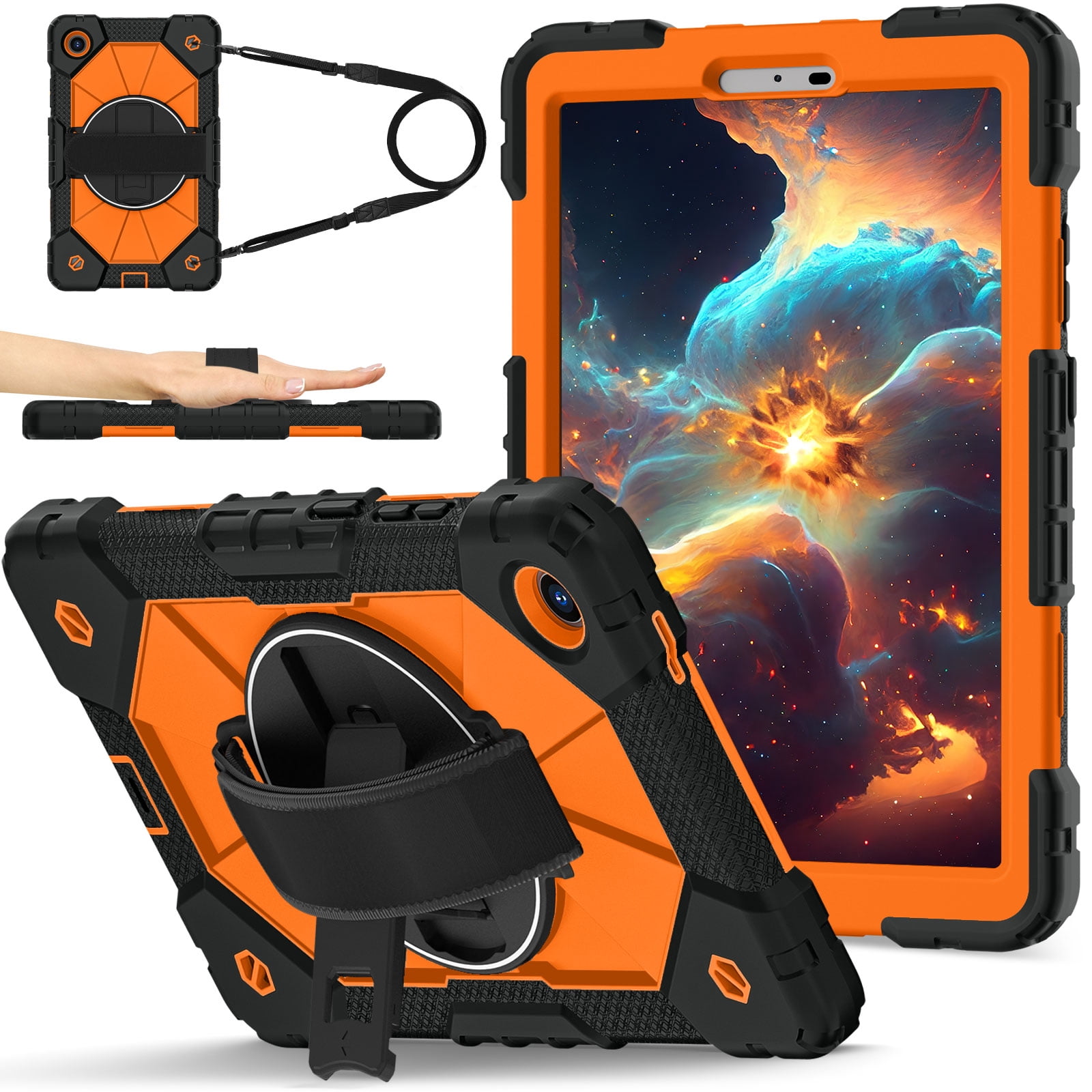 ELEHOLD Rugged Hybrid Case For Lenovo Tab K9 / Tab One 2025, 8.7